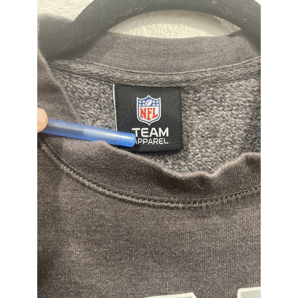 NFL Oakland Raiders sweatshirt- mens medium- Small Stain - Picture 3 of 4